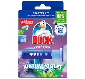 Duck WC blok Fresh Discs Virtual Violet, 36 ml