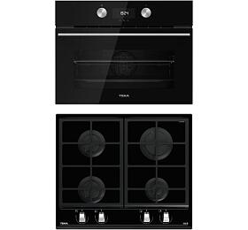 SET Trouba Teka HLC 8440 C BK + Plynov deska Teka GZC 64300 XBC BK Urban Black