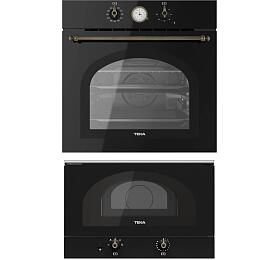 SET Trouba Teka HRB6300ATBS + Mikrovlnn trouba Teka MWR 22 BI ATBS Country Style Antracit