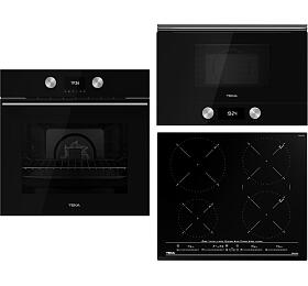 SET Trouba Teka HLB 8600 BK + Mikrovlnn trouba Teka ML 8220 BIS L BK + Indukn deska Teka IZC 64630 MST BK Urban Black