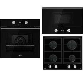 SET Trouba Teka HLB 8600 BK + Mikrovlnn trouba Teka ML 8220 BIS L BK + Plynov deska Teka GZC 64300 XBC BK Urban Black