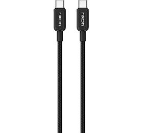 RIXON datov a nabjec kabel USB-C/USB-C - ern