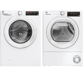 SET Praka Hoover H3WP4474TAM6/1-S + Suika prdla Hoover HR4 H7A2TE-S