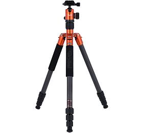 Rollei Stativ C5i Karbon/ 22610/ Zt 8kg/ Vytaen 157,5 cm/ Karbon/ Oranov (22692)