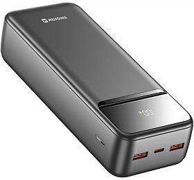 Powerbanka Swissten 30000 mAh Power Line II, ern