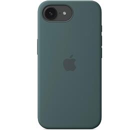 Kryt na mobil Apple iPhone 16e Silicone Case Lake zöld