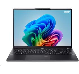 ACER NTB Swift 16 AI (SF16-51T-99EY),Ultra9-288V,16"WQXGA,32GB,1TB SSD,Intel Arc,W11H,Black (NX.J42EC.001)