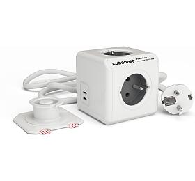 Cubenest PowerCube Extended USB PD 35W 2xC Grey
