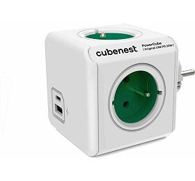 Cubenest PowerCube Original USB PD 20W A+C Green