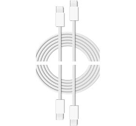 Cubenest Braided cable USB-C 2-pack White