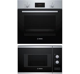SET Trouba Bosch HBF133BR0 + Mikrovlnn trouba Bosch BFL520MS0