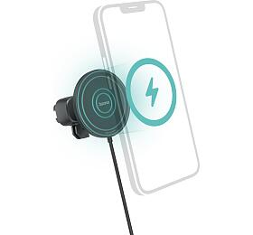 Drk do auta s bezdrtovou nabjekou Hama MagCharge Car FC15, MagSafe kompatibiln