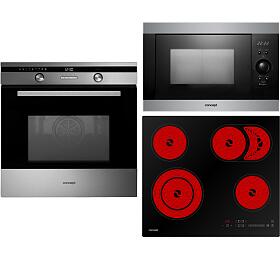 SET Trouba Concept ETV7460ss SINFONIA + Mikrovlnn trouba Concept MTV3125 SINFONIA + Sklokeramick deska Concept SDV4760