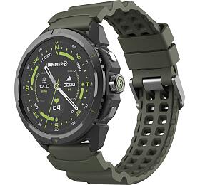 Chytr hodinky Hammer Watch 2 zeleno-ern