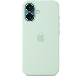 Apple iPhone 16 Silicone Case with MS - Aquamarine (MDGP4ZM/A)
