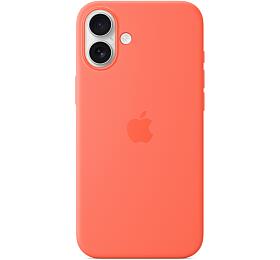 Apple iPhone 16 Plus Silicone Case with MS - Tangerine (MDGT4ZM/A)