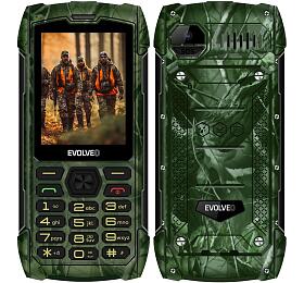 EVOLVEO StrongPhone H1, vodotsn odoln Dual SIM telefon, loveck kamufl (SGP-H1-HNT)