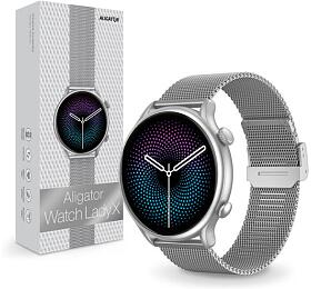 Chytr hodinky ALIGATOR Watch Lady X , stbrn