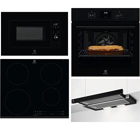 SET Trouba ELECTROLUX EOF3H40TH + Mikrovlnn trouba ELECTROLUX 300 LMS2203EMK + Indukn deska ELECTROLUX LIR60430 + Odsava par ELECTROLUX LFP326FB