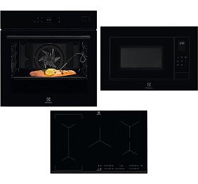 SET Trouba ELECTROLUX EOB8S39WZ + Mikrovlnn trouba ELECTROLUX 600 FLEX LMS4253TMK + Indukn deska Electrolux EIV835