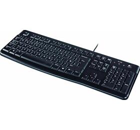 Logitech klávesnice K120, DE, USB, černá (920-002489)