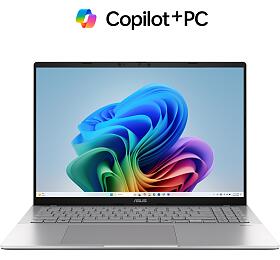 Asus Vivobook S 16 / S3607QA-PL019W / SD-X1-26-100 / 16,0" / 2560x1600 / 16GB / 1TB SSD / Adreno / W11H / Silver / 2R
