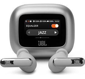Bezdrtov sluchtka JBL Live Beam 3 Silver