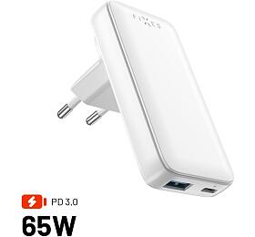 Nabjeka FIXED Slim Traveller s USB-C a USB vstupem, 65W, bl