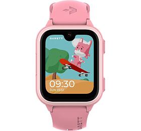 Smart hodinky Smart hodinky GARETT Smartwatch Kids Vibe 4G pink
