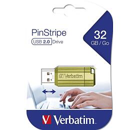 Flash disk Verbatim 32GB USB Flash 2.0 PIN STRIPE