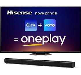 SET UHD MiniLED TV Hisense 65U8NQ + Soundbar Hisense HS205G