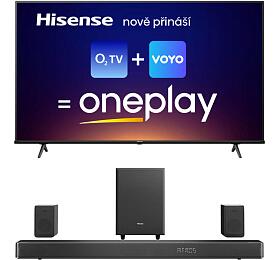 SET UHD QLED TV Hisense 43E79NQ + HISENSE AX5125H