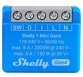 Smart Switch SHELLY 1 Mini Gen4 WiFi Zigbee Bluetooth Matter