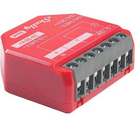 Smart Switch SHELLY 1 PM Gen4 Red WiFi Zigbee Bluetooth Matter