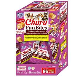 Churu Dog BOX Fun Bites Chicken wraps Chic&Sw.Pot8x12g