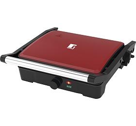 BERGNER Elektrick kontaktn gril MAROON 2000W BG-51047-RD