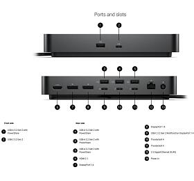 Dell Pro Thunderbolt 4 Smart Dock - SD25TB4 - 180W (210-BRFL)