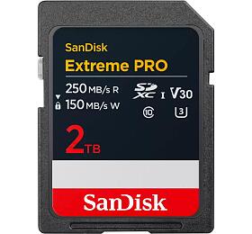 Paměťová karta Sandisk Extreme PRO SDXC 2TB
