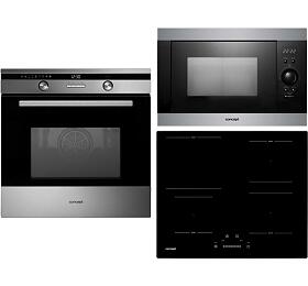 SET Trouba Concept ETV7360ss SINFONIA + Mikrovlnn trouba Concept MTV3125 SINFONIA + Indukn deska Concept IDV4360