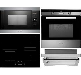 SET Trouba Concept ETV7360ss SINFONIA + Mikrovlnn trouba Concept MTV3125 SINFONIA + Indukn deska Concept IDV4360 + Odsava par Concept OPV3660