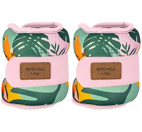 Spokey HOME JUNGLE Sada zva na ruce a nohy, 1,5 kg