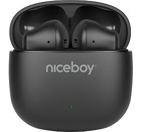 Bezdrtov sluchtka Niceboy Beans 4 POP, ern