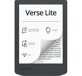Čtečka knih PocketBook E-book 619 Verse Lite Grey