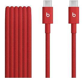 Apple beats USB-C / USB-C Woven Cable (1.5m)- Rapid Red (MDGF4EE/A)