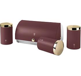 BERLINGERHAUS Chlebnk a sada dz na potraviny 4 ks Leonardo Collection BH-6737