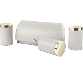 BERLINGERHAUS Chlebnk a sada dz na potraviny 4 ks Sahara Collection BH-6739