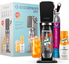 Vrobnk sody SodaStream ART Black MIRINDA Mpack