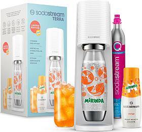 Vrobnk sody SodaStream TERRA White MIRINDA Mpack