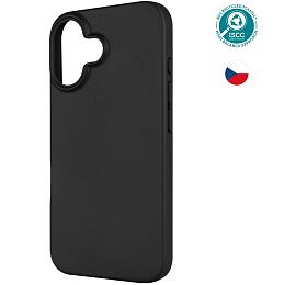 TPU gelový kryt FIXED ReStory pro Apple iPhone 16, černý