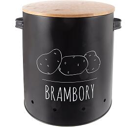 Dóza Brambory Orion 22,5 cm, černá